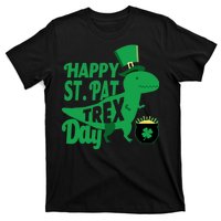 Happy St. Patrick's Pat T-Rrex Day T-Shirt