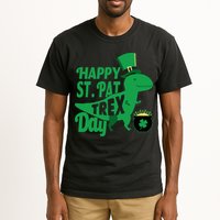 Happy St. Patrick's Pat T-Rrex Day Tall T-Shirt