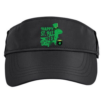 Happy St. Patrick's Pat T-Rrex Day Adult Drive Performance Visor