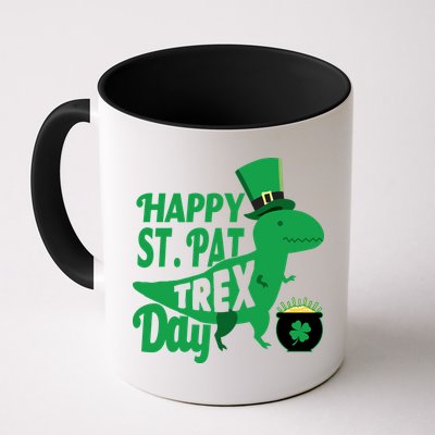 Happy St. Patrick's Pat T-Rrex Day Mug