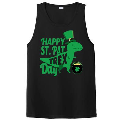 Happy St. Patrick's Pat T-Rrex Day PosiCharge Competitor Tank