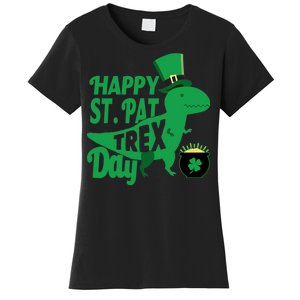 Happy St. Patrick's Pat T-Rrex Day Women's T-Shirt