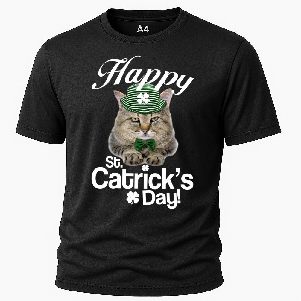 Happy St Catrick's Day Irish Cat Performance Shirt