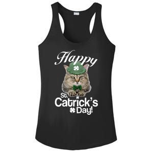 Happy St Catrick's Day Irish Cat Ladies PosiCharge Competitor Racerback Tank