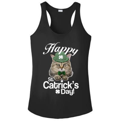 Happy St Catrick's Day Irish Cat Ladies PosiCharge Competitor Racerback Tank