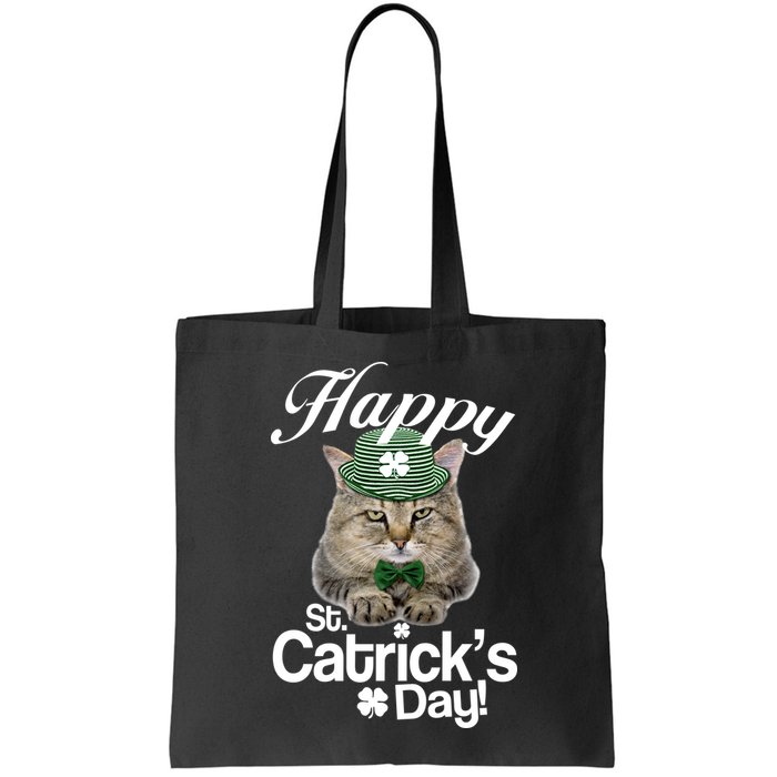 Happy St Catrick's Day Irish Cat Bag