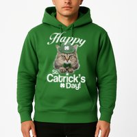 Happy St Catrick's Day Irish Cat Hoodie