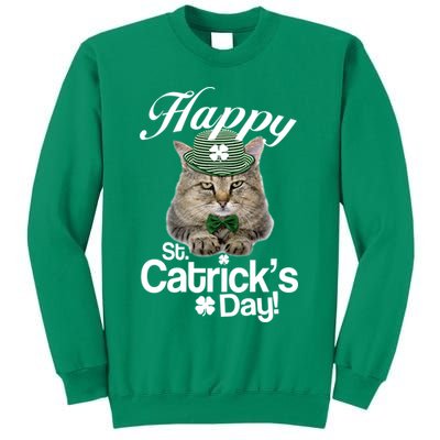 Happy St Catrick's Day Irish Cat Sweatshirt
