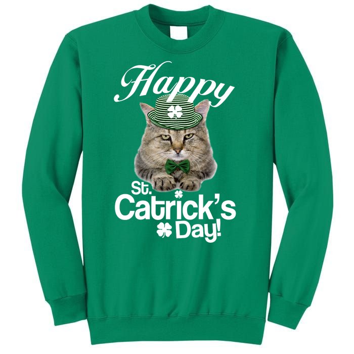 Happy St Catrick's Day Irish Cat Sweatshirt