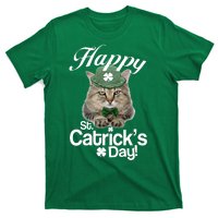 Happy St Catrick's Day Irish Cat T-Shirt