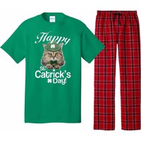 Happy St Catrick's Day Irish Cat Pajama Set