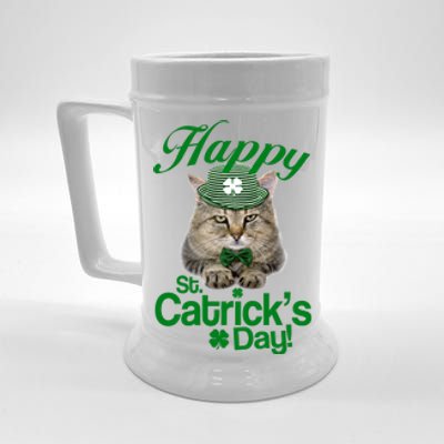 Happy St Catrick's Day Irish Cat Beer Stein