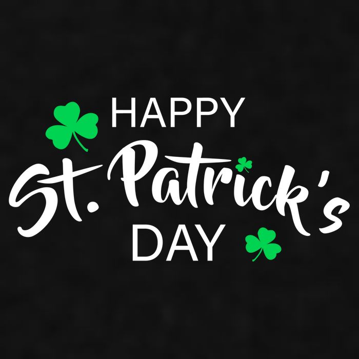 Happy St.Patrick's Day Ladies PosiCharge Tri-Blend Wicking Tank
