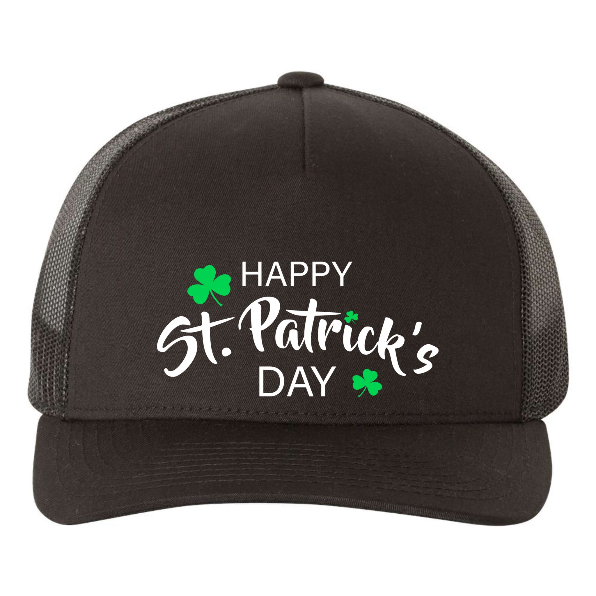 Happy St.Patrick's Day Yupoong Adult 5-Panel Trucker Hat