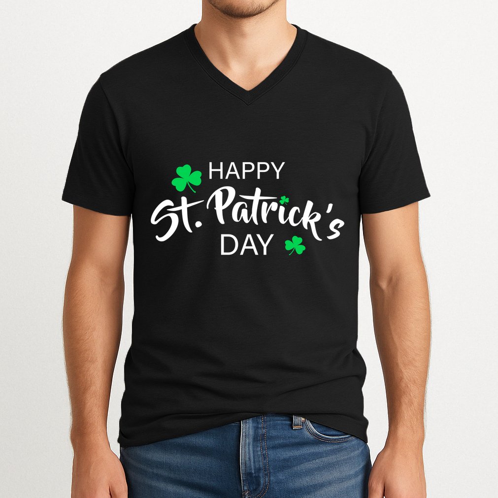 Happy St.Patrick's Day V-Neck T-Shirt