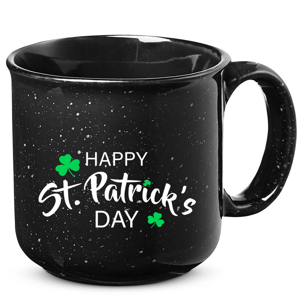 Happy St.Patrick's Day 15oz Campfire Ceramic Mug