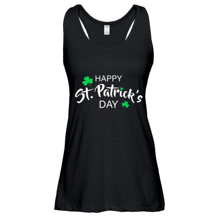 Happy St.Patrick's Day Ladies Essential Flowy Tank