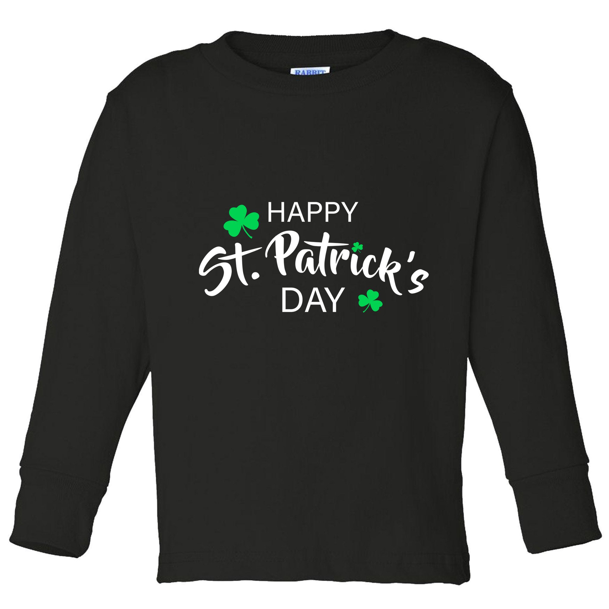 Happy St.Patrick's Day Toddler Long Sleeve Shirt