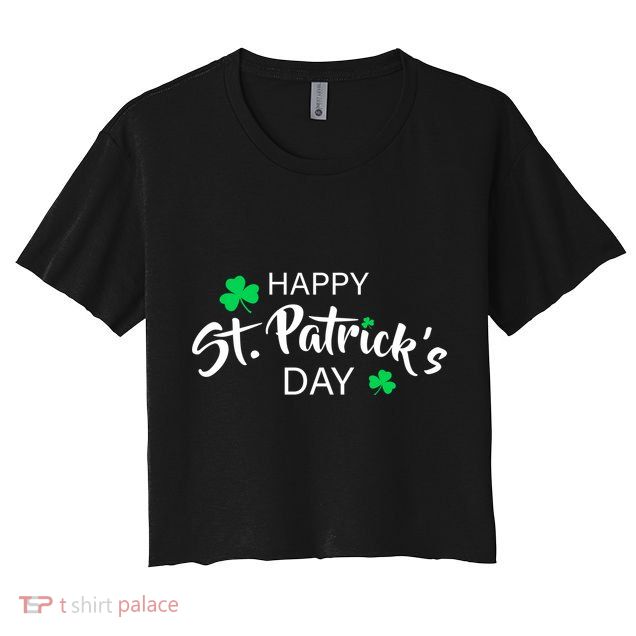 Happy St.Patrick's Day Crop Top