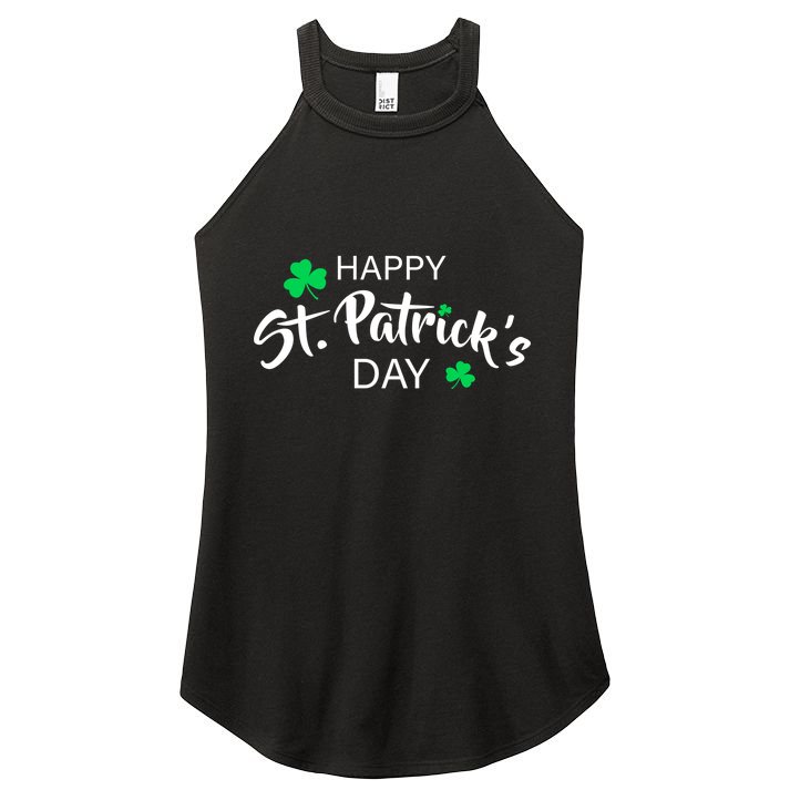 Happy St.Patrick's Day Women's Perfect Tri Rocker Tank
