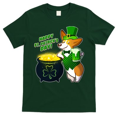 Happy St Patrick's Day Corgi T-Shirt