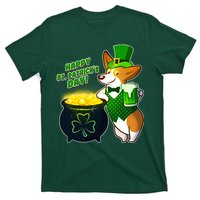 Happy St Patrick's Day Corgi T-Shirt