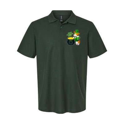 Happy St Patrick's Day Corgi Polo