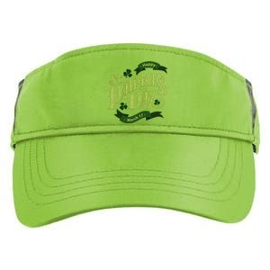 Happy St Patricks Day March 17 Adult Drive Performance Visor