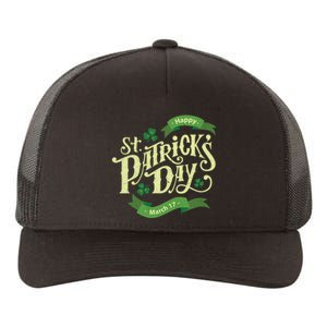 Happy St Patricks Day March 17 Yupoong Adult 5-Panel Trucker Hat