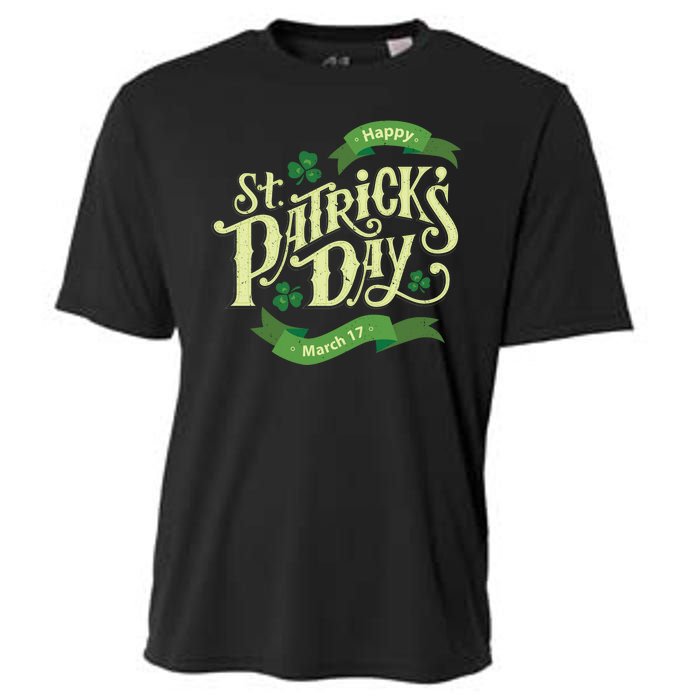 Happy St Patricks Day March 17 Cooling Performance Crew T-Shirt