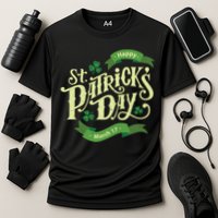 Happy St Patricks Day March 17 Cooling Performance Crew T-Shirt