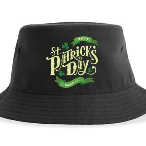 Happy St Patricks Day March 17 Sustainable Bucket Hat