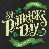 Happy St Patricks Day March 17 Adult Drive Performance Visor