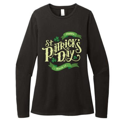 Happy St Patricks Day March 17 Womens CVC Long Sleeve Shirt