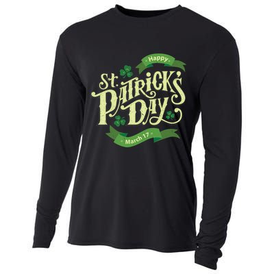 Happy St Patricks Day March 17 Cooling Performance Long Sleeve Crew