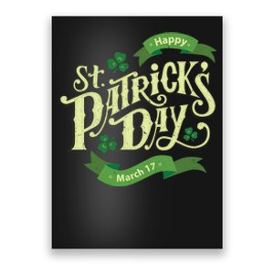 Happy St Patricks Day March 17 Poster