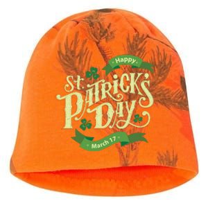 Happy St Patricks Day March 17 Kati - Camo Knit Beanie