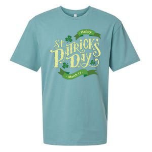 Happy St Patricks Day March 17 Sueded Cloud Jersey T-Shirt