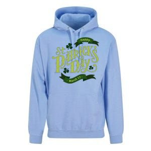 Happy St Patricks Day March 17 Unisex Surf Hoodie