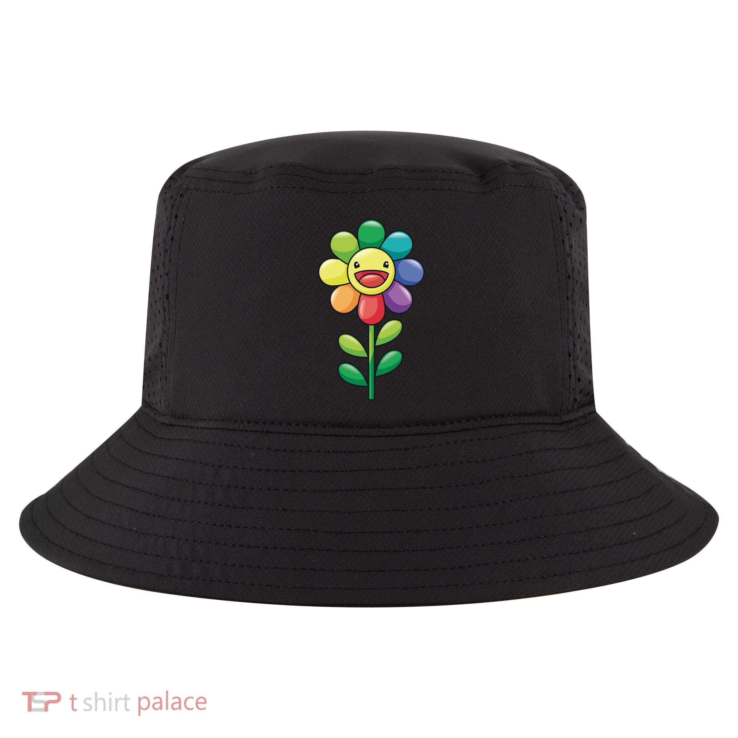 Happy Sunflower Cool Comfort Performance Bucket Hat