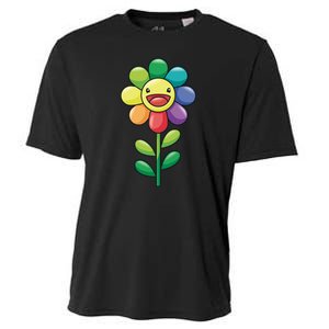 Happy Sunflower Cooling Performance Crew T-Shirt