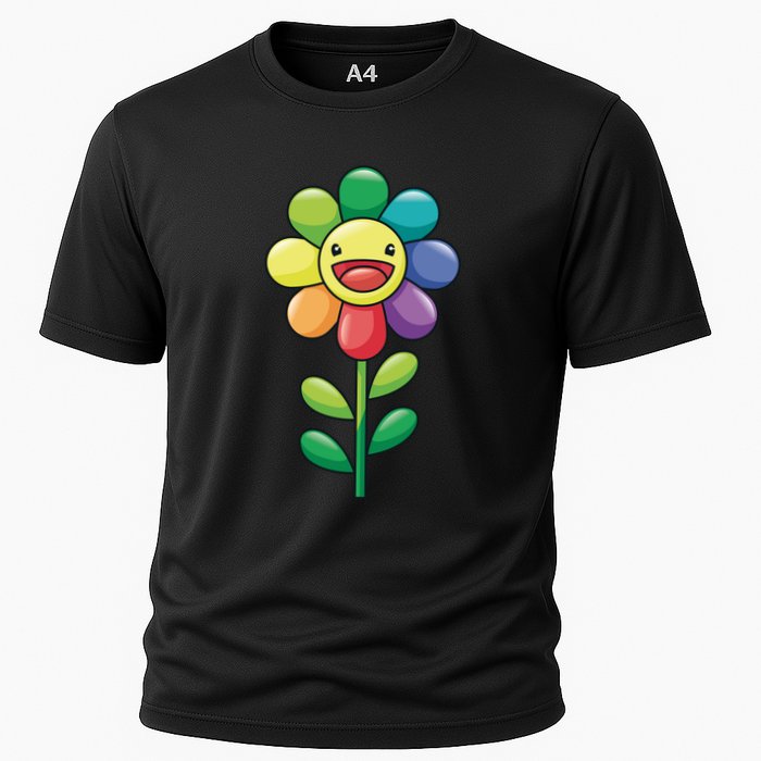 Happy Sunflower Cooling Performance Crew T-Shirt
