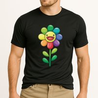 Happy Sunflower Cooling Performance Crew T-Shirt
