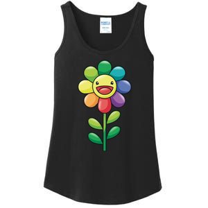 Happy Sunflower Ladies Essential Tank