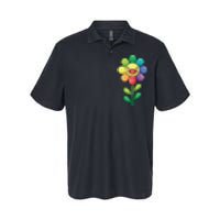 Happy Sunflower Softstyle Adult Sport Polo