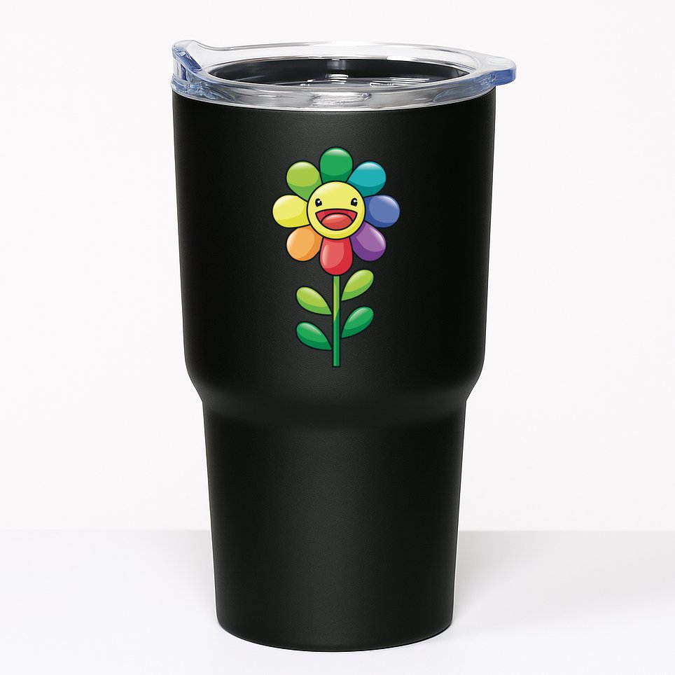 Happy Sunflower Tumbler