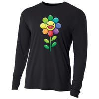 Happy Sunflower Cooling Performance Long Sleeve Crew