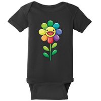 Happy Sunflower Baby Bodysuit