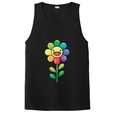Happy Sunflower PosiCharge Competitor Tank