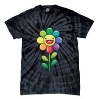 Happy Sunflower Tie-Dye T-Shirt